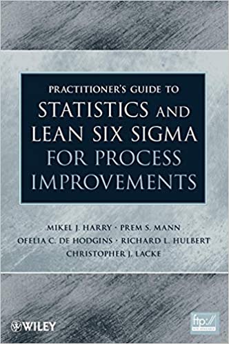 Practitioner's Guide to Statistics and Lean Six Sigma for Process Improvements 1st Edition